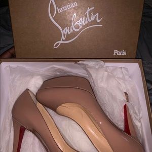 Christian Louboutin red bottoms heels